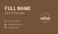 Rural Mountain View Business Card