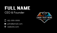 Heating Cooling Temperature Business Card