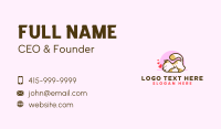 Cute Cat Kitten Business Card Design