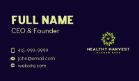 Natural Leaf Organic Business Card Image Preview