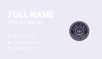 Crown Company Agency Business Card