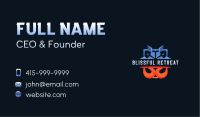 Thermal Fire Ice HVAC Business Card