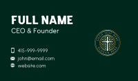 Holy Christian Cross Business Card