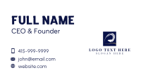 Feather Quill Plume Business Card