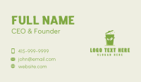 Trash Compost Disposal Business Card