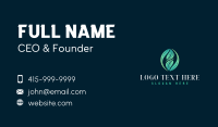 Vegan Leaf Organic Business Card