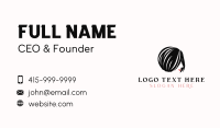Hairstyle Business Card example 2