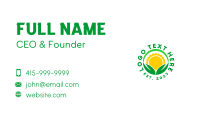 Organic Farm Agriculture Business Card