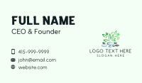 Pebble Plants Garden Business Card