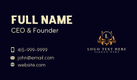 Fancy Ornament Decor Business Card Design