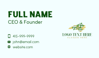 North Carolina Flower Garden Business Card