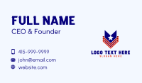 Veteran Patriot Government Business Card
