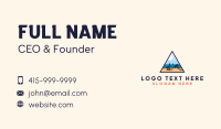 Tourism Business Card example 1