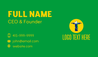 Brazil Christ Statue Business Card Design