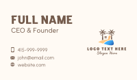 Sand Business Card example 4