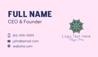 Kaleidoscope Business Card example 3