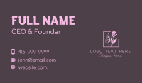 Nail Cure Business Card example 1