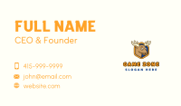 Moose Elk Horns Business Card Image Preview