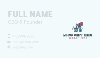 Cleaning Sanitation Detergent Business Card