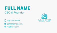 Home Cleaning Mop Business Card Image Preview