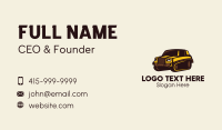 Modern Track Vehicle  Business Card