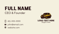 Car Rental Business Card example 2