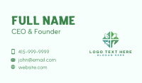 Natural Cleaning Sanitation Disinfection Business Card