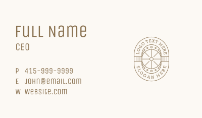 Upscale Brand Boutique Business Card