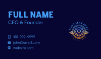 Greek Phi Award Business Card Design