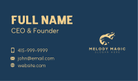Bull Horn Fire Business Card