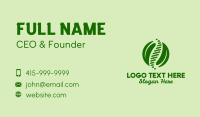 Environmental Science Leaves Business Card