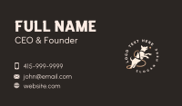 Dog Leash Trainer Business Card