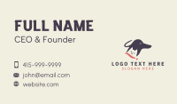 Cat Dog Veterinary Business Card