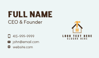 Yellow Hammer House  Business Card Design