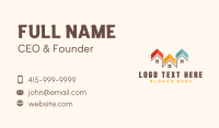 Residence House Roof Business Card