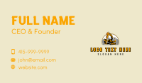 Excavation Quarry Mining Business Card