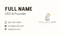 Pregnant Business Card example 1