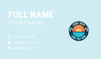 Beach Sea Toursim Business Card