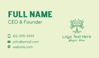 Natural Growing Seedling Business Card