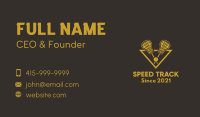 Lacrosse Business Card example 1