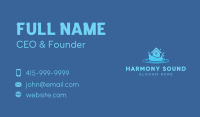 House Water Droplet Business Card