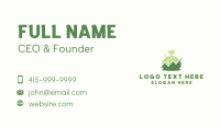 Money Bag Savings Business Card Design