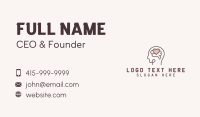 Brain Heart Mental Health Business Card