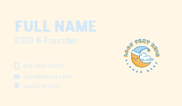 Dreamy Moon Cloud Business Card