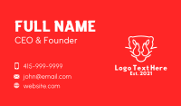 Cheetah Business Card example 3