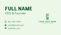 Leaf Plant Landscaping Business Card