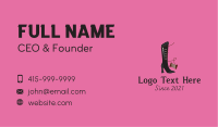 Fashion Boots Tailor Business Card