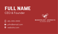 Adhesive Business Card example 1