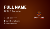 Devil Horn Gaming Business Card Image Preview