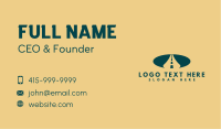 Highway Road Construction Business Card